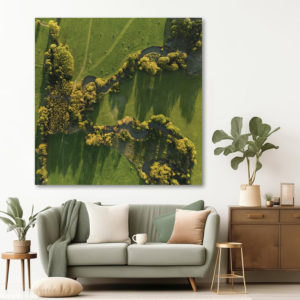 Menadry řeky Lučiny v Havířově