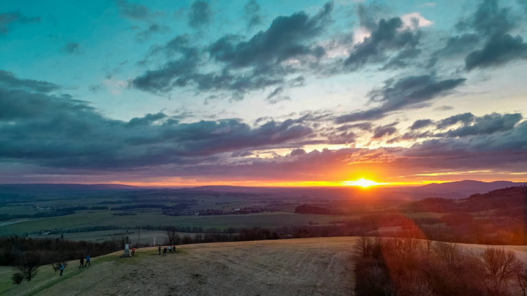 Obraz z místa které máte rádi, z dronu a z výšky
