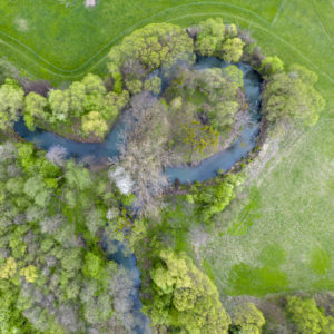 Svěží jarní objetí Lučiny